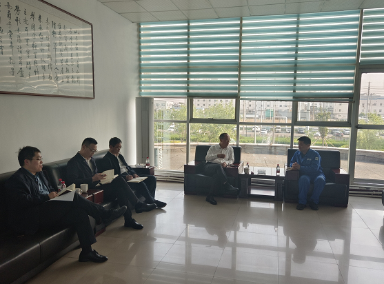 开发区管委会副主任张振城一行到山东NG大舞台调研指导